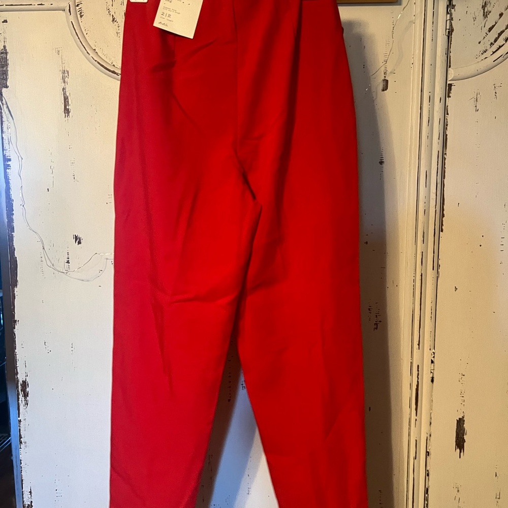 a new day Red Trousers Straight Leg - Picture 3 of 9